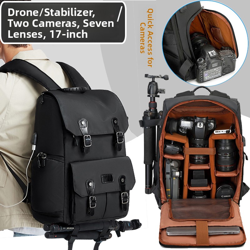 Drone Backpack - Tas Kamera DSLR Profesional Ransel Kapasitas
