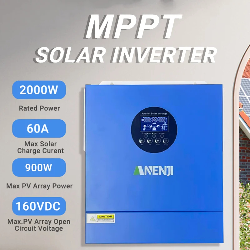 Inverter Surya Hibrida 2KW 12V - Drone Solar Charger ulasan dan harga